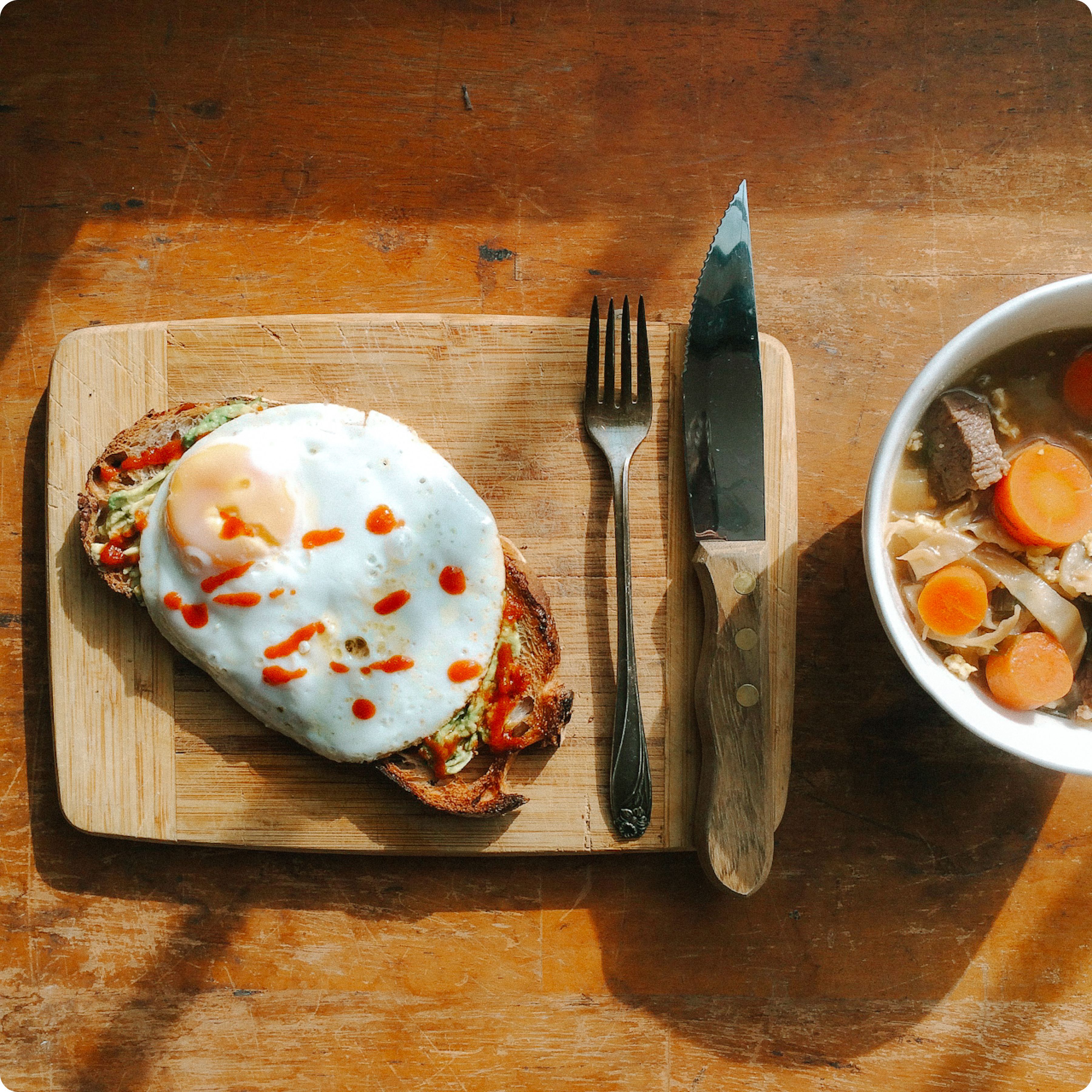 Restaurant with neon sign at night
